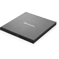 Verbatim Blu-Ray Slimline vanjski snimač, M-Disc kompatibilan, USB3.1, crni
