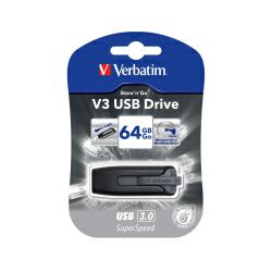 Verbatim USB3.0 V3 64GB, crni