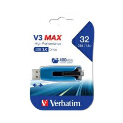 Verbatim USB3.0 StorenGo V3 32GB Max High Performance USB Drive (R/W: 400/150MB/sec)