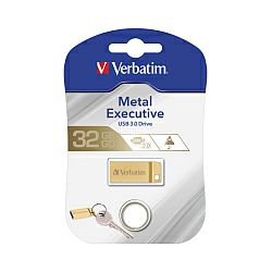Verbatim USB3.0 StorenGo Metal Executive 32GB, zlatni
