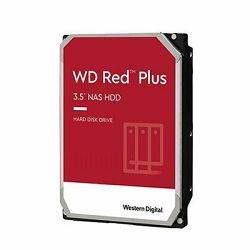 Western Digital 10 TB 3,5" HDD, 7200 RPM, WD RED Plus, 256MB