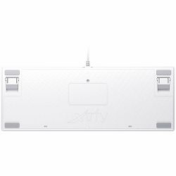 XTRFY K4 RGB Tenkeyless WHITE Edition, Mechanical gaming keyboard with RGB, US