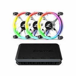 Zalman ZM-LF120A3 Case fan, Z-sync 120mm ARGB 3-Pack