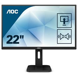 AOC LED 21.5" 22P1, VGA, DVI, HDMI, DP, piv. USB