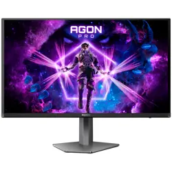 AOC Agon PRO AG276QKD2 27" (26.5" viewable) gaming monitor, QHD (2560x1440), QD-OLED, 500Hz, 0.03ms, 1000 cd/m2 (max), Adaptive Sync, G-Sync Compatible, HDR500 TrueBlack, USB hub, 2x HDMI 2.1, 1x DP 2