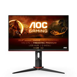 AOC LED 24", 24G2ZU, VGA, DP, 2xHDMI, 240Hz