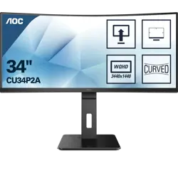 AOC CU34P2A, 34", 2xHDMI, DP, UWQHD, 100Hz