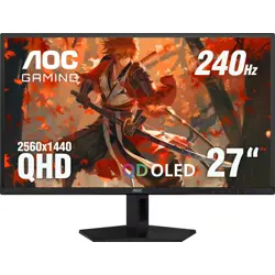AOC LCD 27" QD-OLED, 240Hz, 16:9, DP