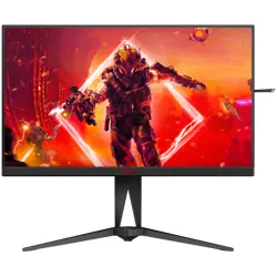 AOC Monitor AGON AG325QZN/EU Gaming, 31.5", QHD 2560x1440, Fast VA, 240Hz, 1ms, Adaptive Sync, Freesync Premium, DisplayHDR 400, Full Ergonomic, 2xHDMI, 2xDP, USB Hub 3.2