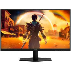 AOC Monitor Gaming Q27G42XE 27" Fast IPS, 2560x1440, 180Hz, 0.5ms (MPRT) / 1ms (GtG), 1000:1, Adaptive Sync, G-Sync Compatible, HDR10, 2xHDMI 2.0, 1xDP 1.4, Black-Red, 3y