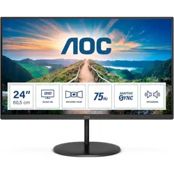 AOC Q24V4EA 23,8", QHD, HDMI, DP, 100Hz, zuvč.