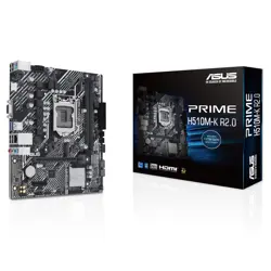 ASUS Mainboard PRIME H510M-K R2.0 - Micro ATX - Socket Intel 1200 - Intel H470