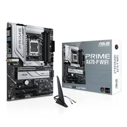 ASUS Mainboard Prime X670-P WIFI - ATX - Socket AM5 - AMD X670