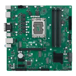 ASUS Mainboard Pro B760M-C-CSM - micro ATX - Socket LGA1700 - Intel B760