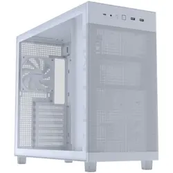 ASUS Prime AP303 TG ATX case White, support for graphics cards up to 360mm, 360mm radiators and ATX PSUs up to 180mm