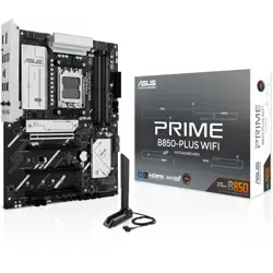 Asus Prime B850-PLUS WIFI, DDR5, SATA3, USB4, DP, 2.5GBE, WIFI 6E, AM5 ATX