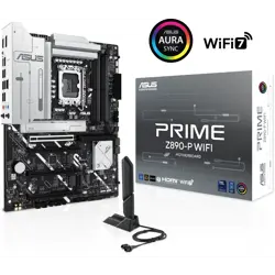 Asus Prime Z890-P WiFi, DDR5, SATA3, USB4, DP, 2.5GBE, Wi-Fi 7, LGA1851 ATX