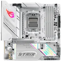ASUS ROG STRIX B850-G GAMING WIFI AM5 mATX gaming MB - AMD B850 4xDIMM DDR5 4xM.2 2xSATA PCIe 5.0 2.5Gb Ethernet WiFi 7 + Bluetooth 1xDisplayPort 1xHDMI with Aura Sync