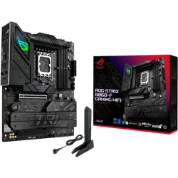 ASUS ROG STRIX B860-F GAMING WIFI LGA1851 ATX gaming MB - Intel B860 4xDIMM DDR5 4xM.2 4xSATA PCIe 5.0 2.5Gb Ethernet WiFi 7 + Bluetooth 1xDisplayPort 1xHDMI 1xIntel Thunderbolt 4 ports (USB Type-C) w
