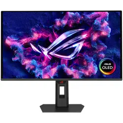 ASUS ROG Strix OLED XG27AQDPG gaming monitor - 27" (26.5" viewable), QHD (2560 x 1440), QD-OLED panel, 500Hz, 0.03ms (GTG), G-SYNC compatible, DisplayHDR 500 True Black, uniform brightness, 99% DCI-P3
