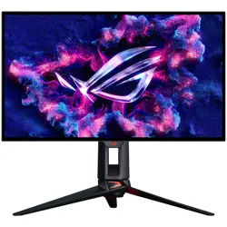 ASUS ROG Swift OLED PG27UCWM gaming monitor - 27", 4K (3840 x 2160), TrueBlack Glossy Tandem RGB OLED, Dual Mode (4K 240Hz, FHD 480Hz), 0.03ms, OLED Care Pro, Neo Proximity Sensor, VESA DisplayHDR 400