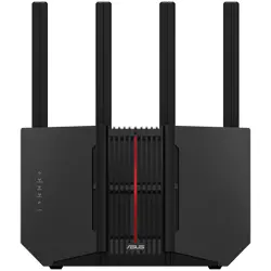 ASUS RT-BE92U BE9700 Tri-Band WiFi 7 (802.11be) Gaming Router, supports 320MHz bandwidth & 4096-QAM, Multi-link operation (MLO), AI WAN detection, AiMesh support, subscription-free network security, c