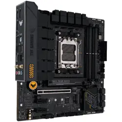 ASUS TUF GAMING B650M-E WIFI AM5 mATX gaming MB - AMD B650 4xDIMM DDR5 2xM.2 4xSATA PCIe 5.0 2.5Gb Ethernet WiFi 6 + Bluetooth 2xDisplayPort 1xHDMI with Aura Sync support