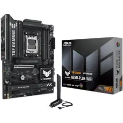 ASUS TUF GAMING B850-PLUS WIFI AM5 ATX gaming MB - AMD B850 4xDIMM DDR5 3xM.2 4xSATA PCIe 5.0 2.5Gb Ethernet WiFi 7 + Bluetooth 1xDisplayPort 1xHDMI with Aura Sync