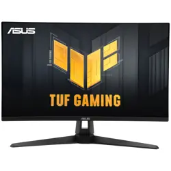 ASUS TUF Gaming VG27AQ3A Gaming Monitor - 27", QHD (2560x1440), 180Hz, Fast IPS, ELMB Sync, 1ms (GTG), Freesync Premium, G-Sync compatible, Variable Overdrive, 130% sRGB