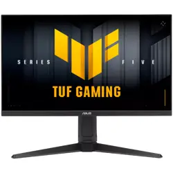 ASUS TUF Gaming VG27UQEL5A Gaming Monitor - 27", 4K UHD (3840 x 2160), Fast IPS, dual mode (4K 80Hz or FHD 310Hz), ELMB, 0.3ms (GTG), Speaker, 120% sRGB, DisplayWidget Center
