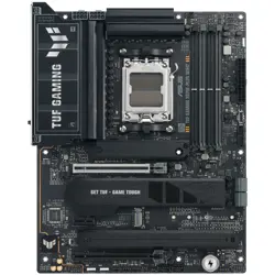 ASUS TUF GAMING X870E-PLUS WIFI7 AM5 ATX gaming MB - AMD X870E 4xDIMM DDR5 4xM.2 4xSATA PCIe 5.0 2.5Gb Ethernet WiFi 7 + Bluetooth 1xHDMI 2xUSB4 40Gbps ports (USB Type-C) with Aura Sync