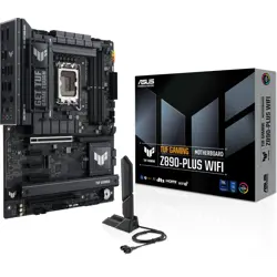 Asus Tuf Gaming Z890-PLUS WIFI, DDR5, SATA3, USB4, DP, 2.5GBE, WIFI 7, LGA1851 ATX