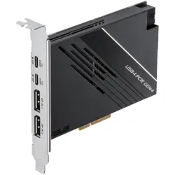 ASUS USB4 PCIe Gen4 Card, dual USB4 ports (USB-C) ports, DisplayPort 1.4, PCIe 4.0 x4 interface
