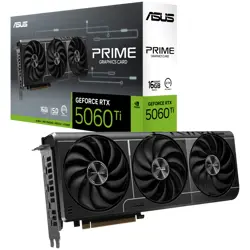 ASUS Video Card NVidia Prime GeForce RTX 5060 Ti 16GB GDDR7 (PRIME-RTX5060TI-16G) VGA, PCIe 5.0, 1xHDMI 2.1b, 3xDisplayPort 2.1b