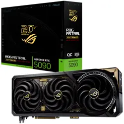 ASUS Video Card NVidia ROG Astral GeForce RTX 5090 Edition 20, 32GB GDDR7 (ROG-ASTRAL-RTX5090-P32G-EDITION20) VGA, PCIe 5.0, 2xHDMI 2.1b, 3xDisplayPort 2.1b