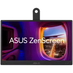 ASUS ZenScreen MB166CR Portable Monitor - 16" (15.6" viewable), FHD (1920 x 1080), IPS, USB Type-C, Flicker Free, Blue Light Filter, Anti-glare surface, 360 kickstand