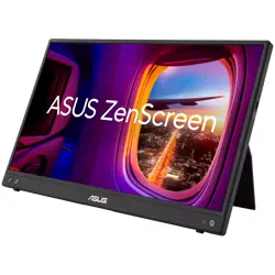 ASUS ZenScreen MB16AHV Portable Monitor - 16" (15.6" viewable), FHD (1920 x 1080), IPS, HDMI, USB Type-C, Blue Light Filter, Anti-glare surface, Antibacterial treatment