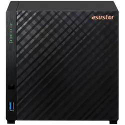 ASUSTOR Tower 4 bay NAS, Drivestor 4, Realtek RTD1296, Quad-Core, 1.4GHz, 1GB, 2.5GbE x1, USB3.2 Gen1 x2, WOW (Wake on WAN), Toolless installation, hardware encryption, EZ connect, EZ Sync, warranty: 