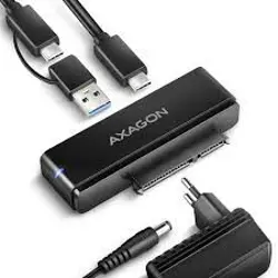 AXAGON ADSA-FPX USB CM -> SATA 6G, 2,5"/3,5" HDD/SSD, C->A Adapter