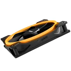 BE QUIET! LIGHT WINGS (BL134) Reverse 140mm 4-pin PWM ARGB črn ventilator