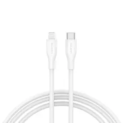 CANYON cable CLNM60 C-L 60W MFI 1m Silicon White