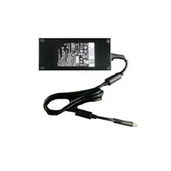 Dell AC adapter 180W, 7,4 mm With 2M Euro Power Cord