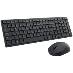 Dell Pro Compact Silent Keyboard and Mouse - KM555 - Adriatic (QWERTZ)