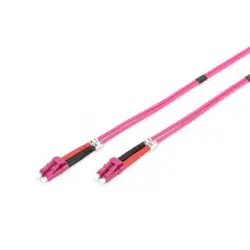 Digitus Fibre optic MM OM4 Duplex Patch cable LC-LC 2m