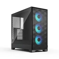 Fractal Pop 2 Air Black TG RGB, crno bez napajanja