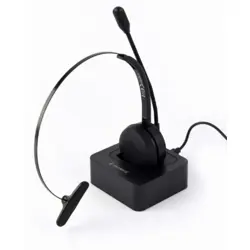 Gembird BT call center headset, mono, black
