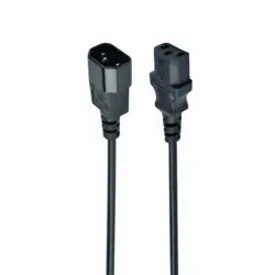 Gembird Power cord (C13 to C14), 1.00 mm2, 10 A, 5 m