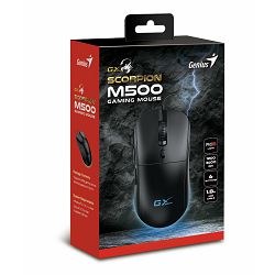 Genius Scorpion M500, igraći miš, RGB, 3600dpi