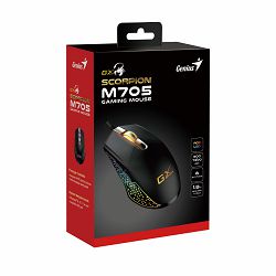 Genius Scorpion M705, igraći miš, RGB, 7200dpi