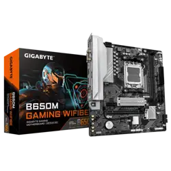 GIGABYTE B650M GAMING WIFI6E, DDR5, SATA3, USB3.2Gen1, HDMI, 2.5GbE, Wi-Fi 6E, AM5 mATX